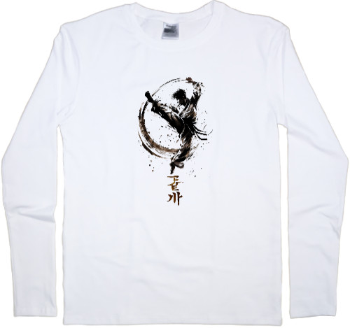 Men's Longsleeve Shirt - Karate - Mfest