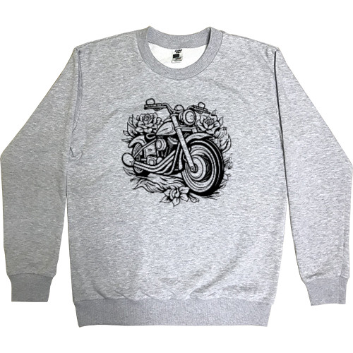 Men’s Premium Sweatshirt - Motorcycle art - Mfest