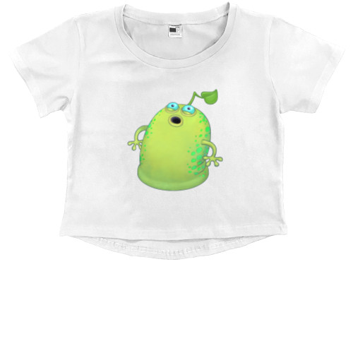 Kids' Premium Cropped T-Shirt - Гупка - Mfest