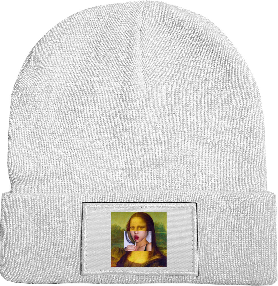 Hat with Patch - mona lisa - Mfest