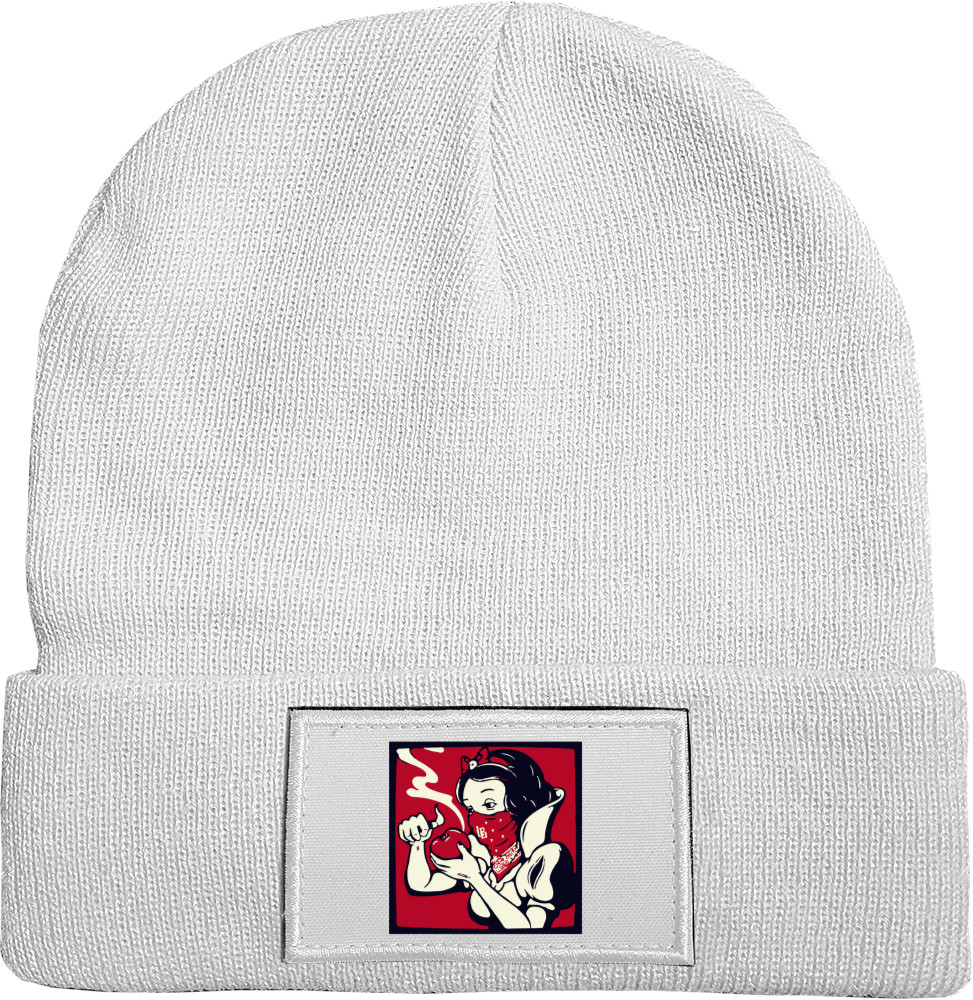 Hat with Patch - snow white - Mfest