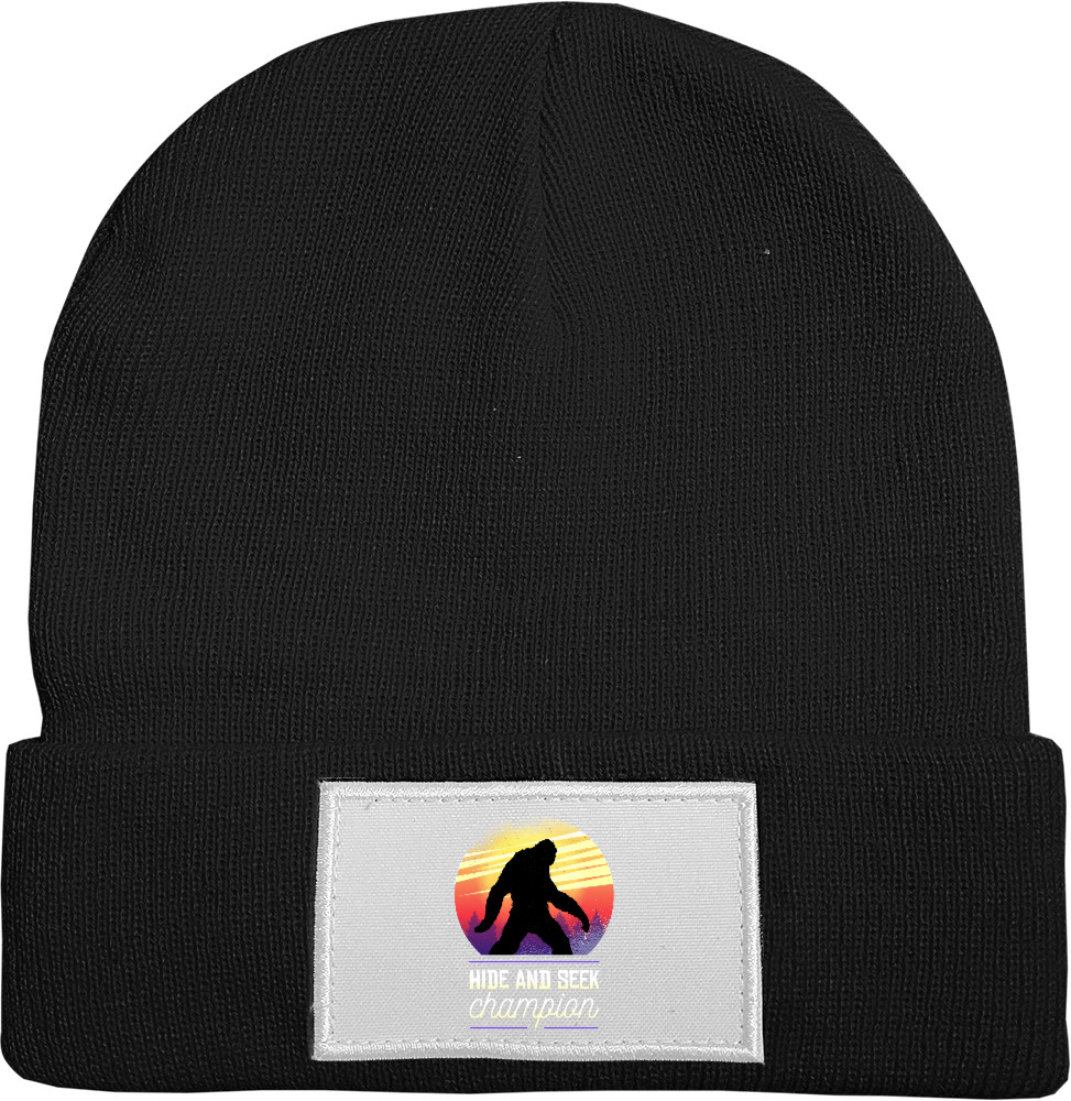 Hat with Patch - Бигфут Йети Снежный человек - Mfest