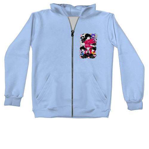 Kids' Zip-through Hoodie - Ranma 2 - Mfest