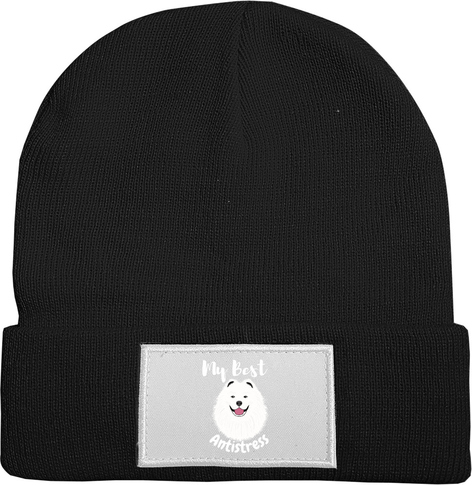 Hat with Patch - Samoyed Best Antistress, Cute Samoyed Dog - Mfest