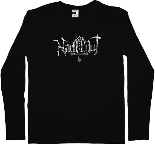 Kids' Longsleeve Shirt - Nachtblut Logo - Mfest