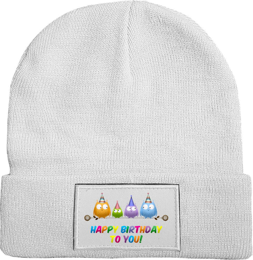 Hat with Patch - Happy birthday to you - Mfest