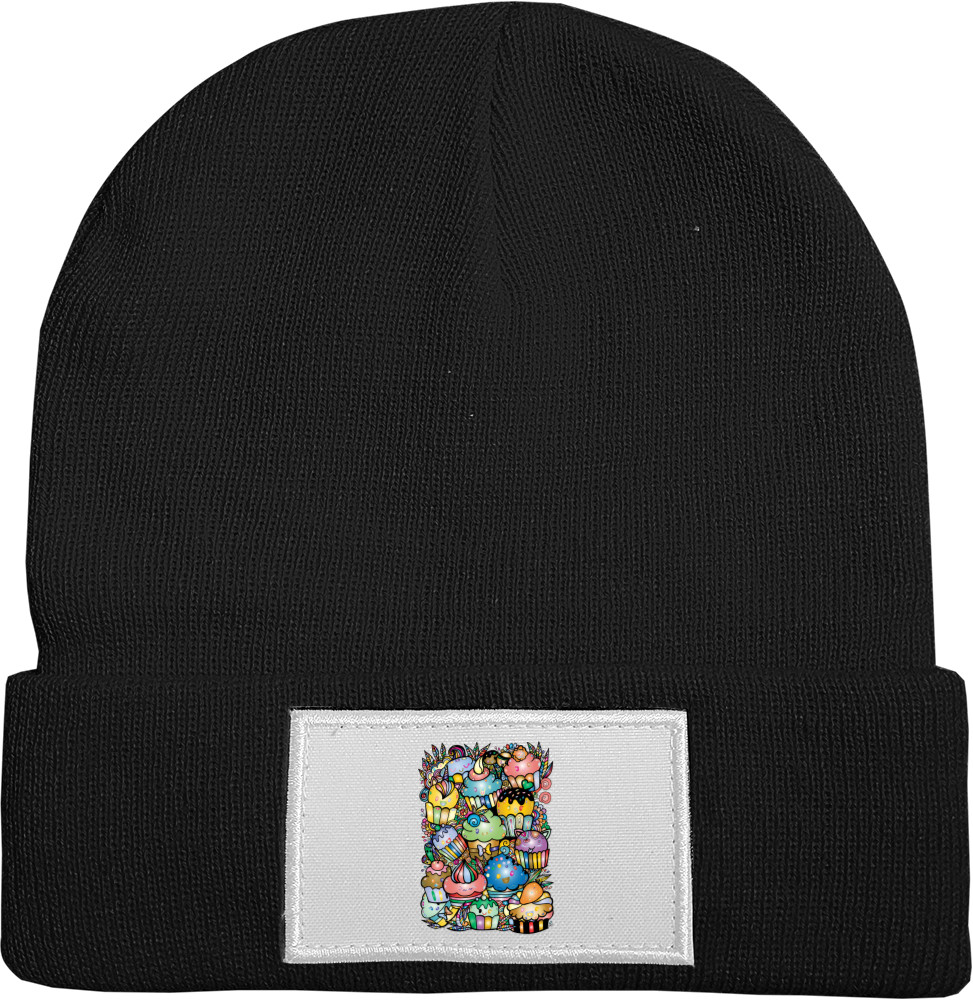 Hat with Patch - Капкейки. 8 марта - Mfest