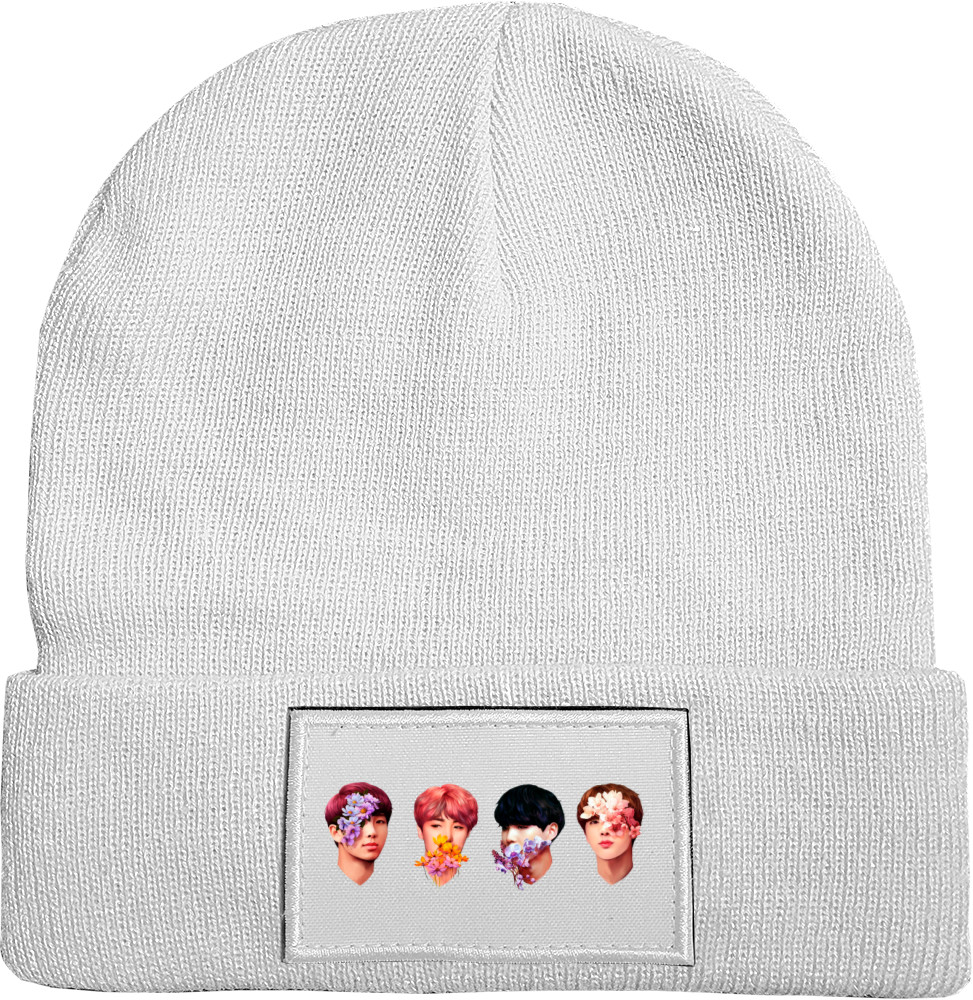 Hat with Patch - flowers line bts - Mfest