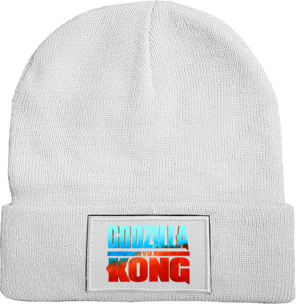 Hat with Patch - godzilla vs kong logo - Mfest