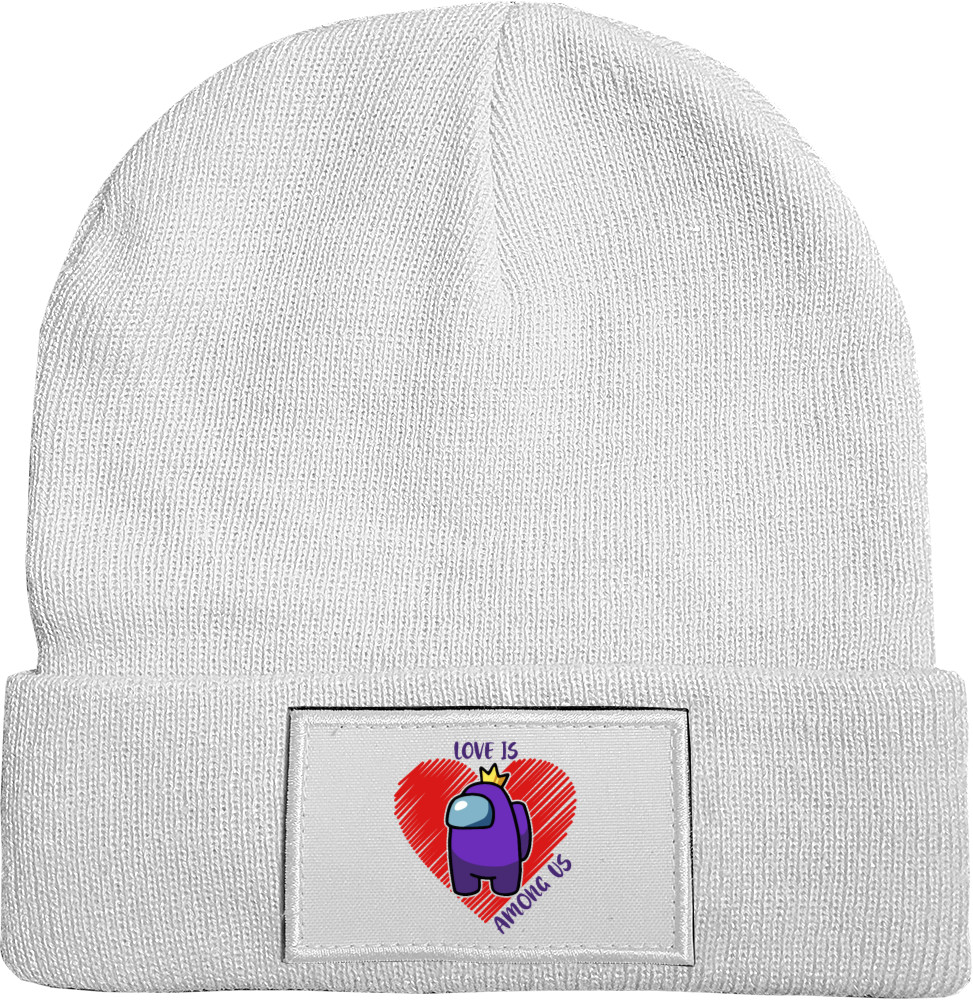 Hat with Patch - LOVE IS AMONG US - Mfest