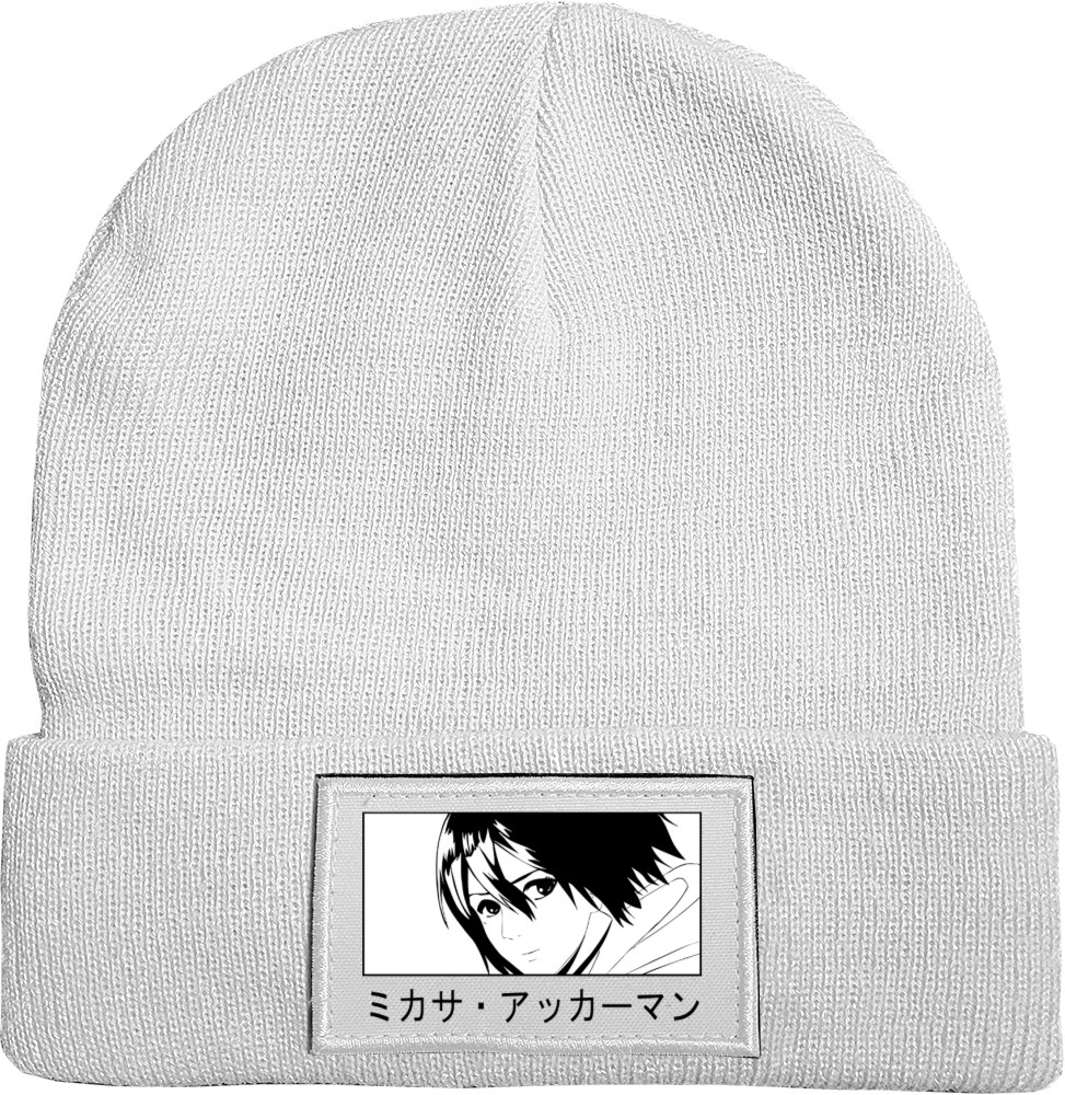 Hat with Patch - Mikasa Attack on titan - Mfest