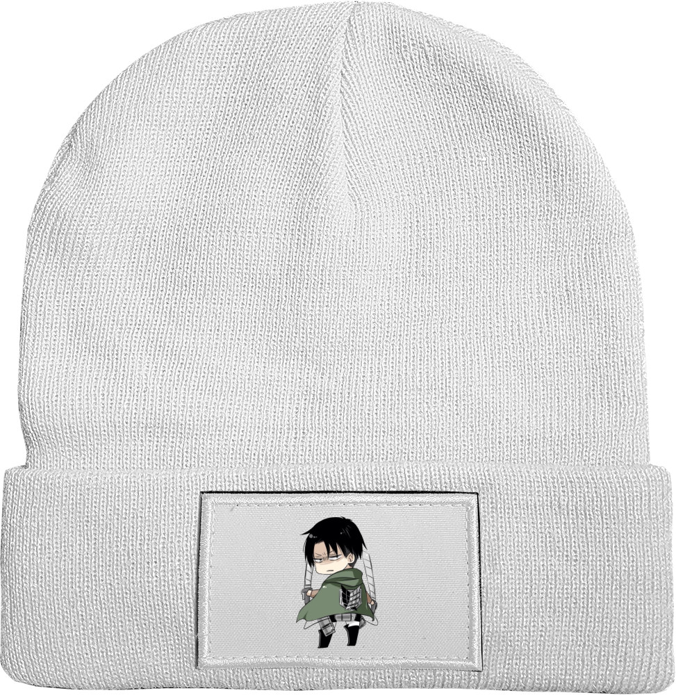 Hat with Patch - attack on titans chibi - Mfest