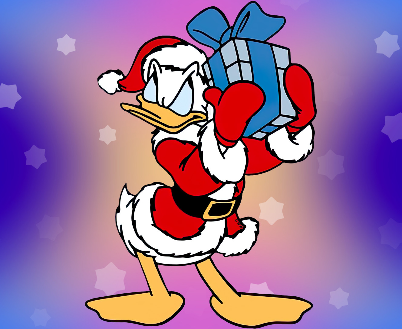 Mouse Pad - Donald Sceptical Christmas - Mfest