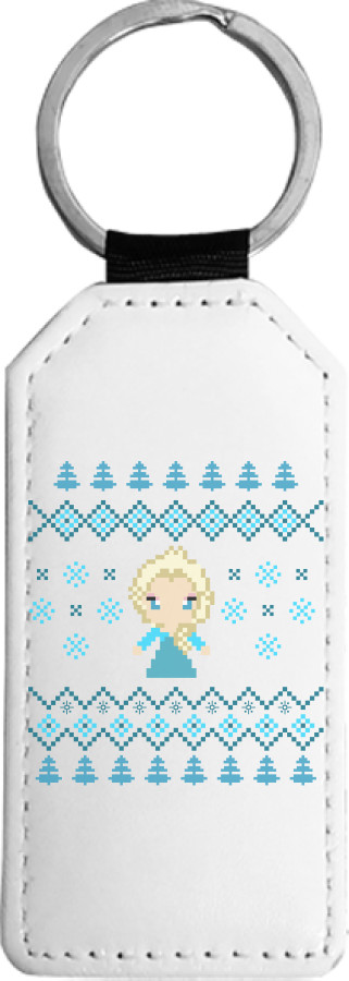 Rectangular Keychain - Elsa - Mfest