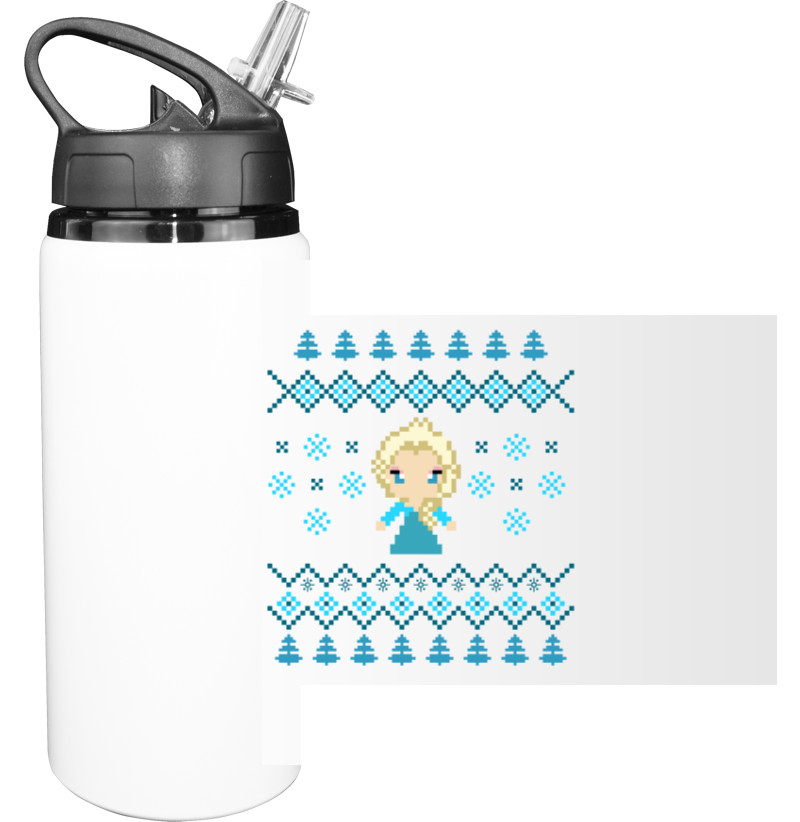 Sport Water Bottle - Elsa - Mfest