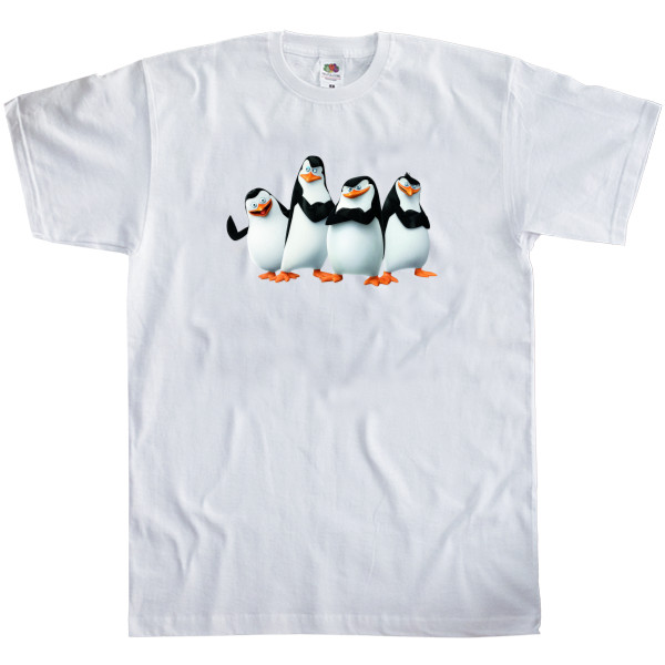 Kids' T-Shirt Fruit of the loom - Penguins of Madagascar - Mfest