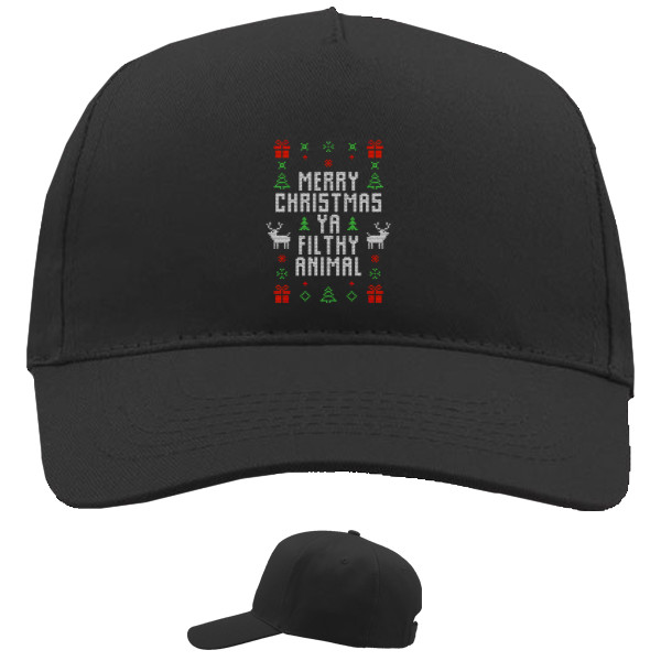 Baseball Caps - 5 panel - Happy new year filthy animal - Mfest