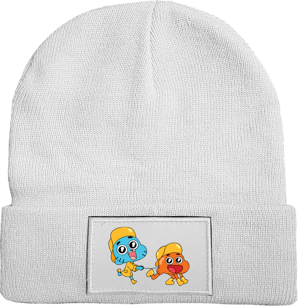 Hat with Patch - gumball and darwin 2 - Mfest