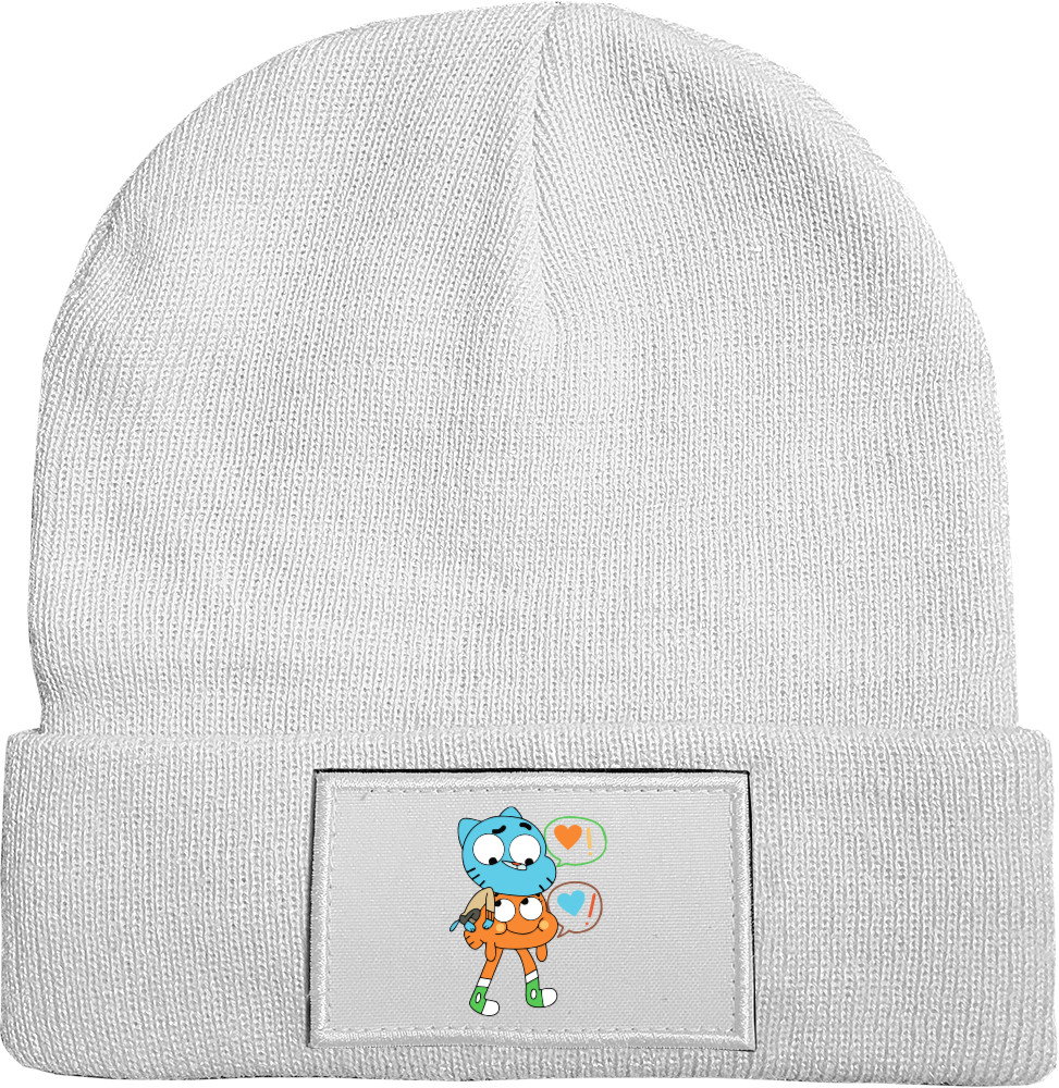 Hat with Patch - gumball and darwin - Mfest