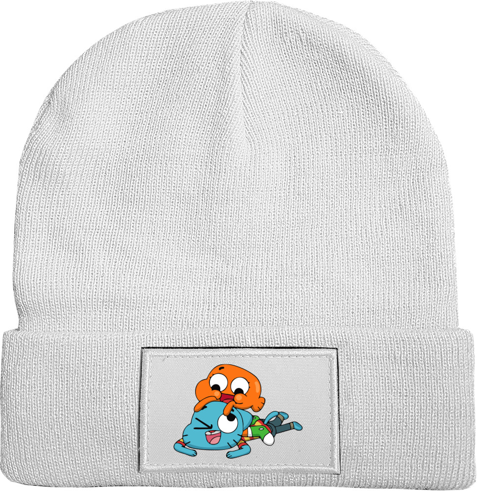 Hat with Patch - gumball and darwin 3 - Mfest