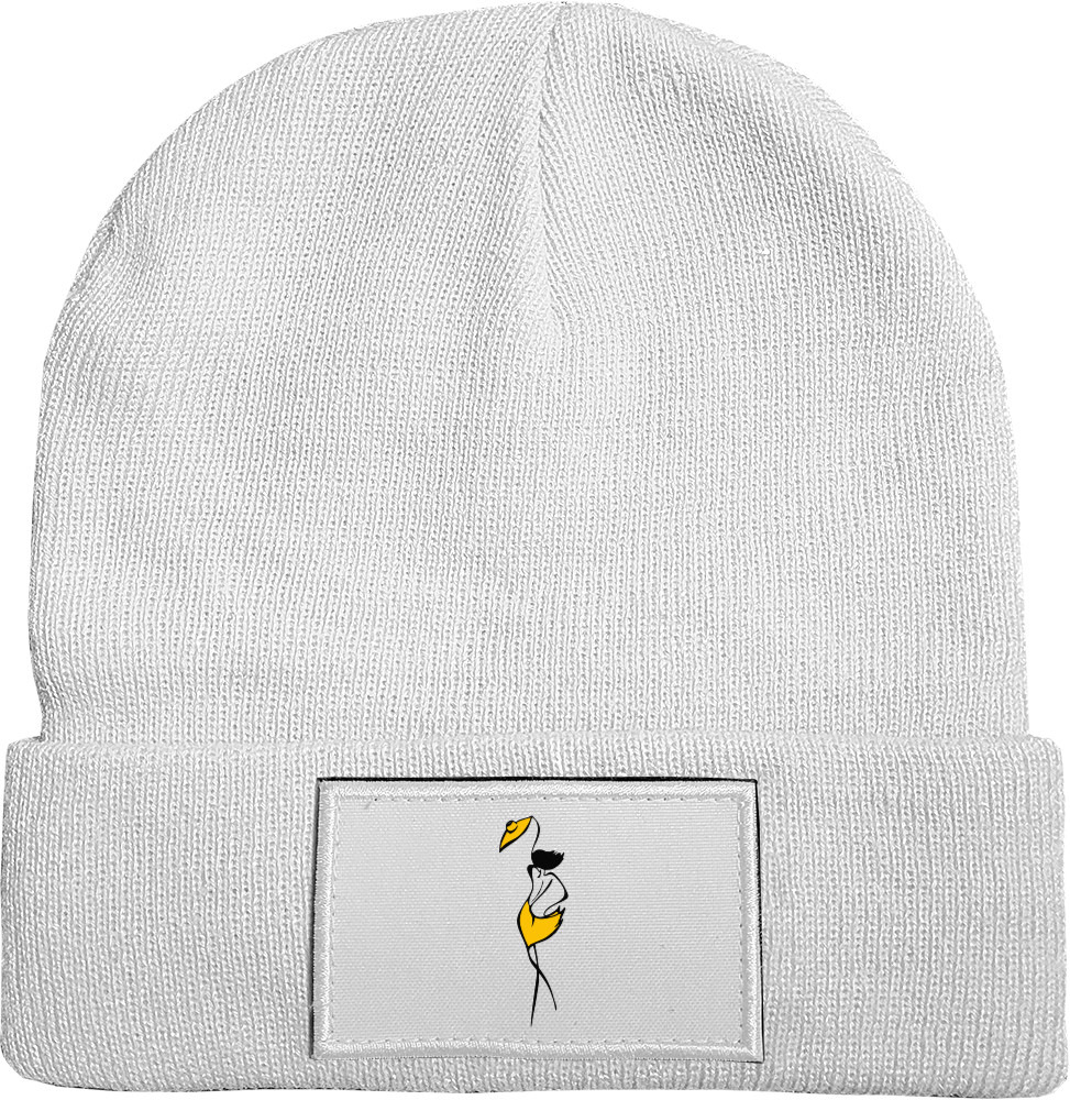 Hat with Patch - силует - Mfest