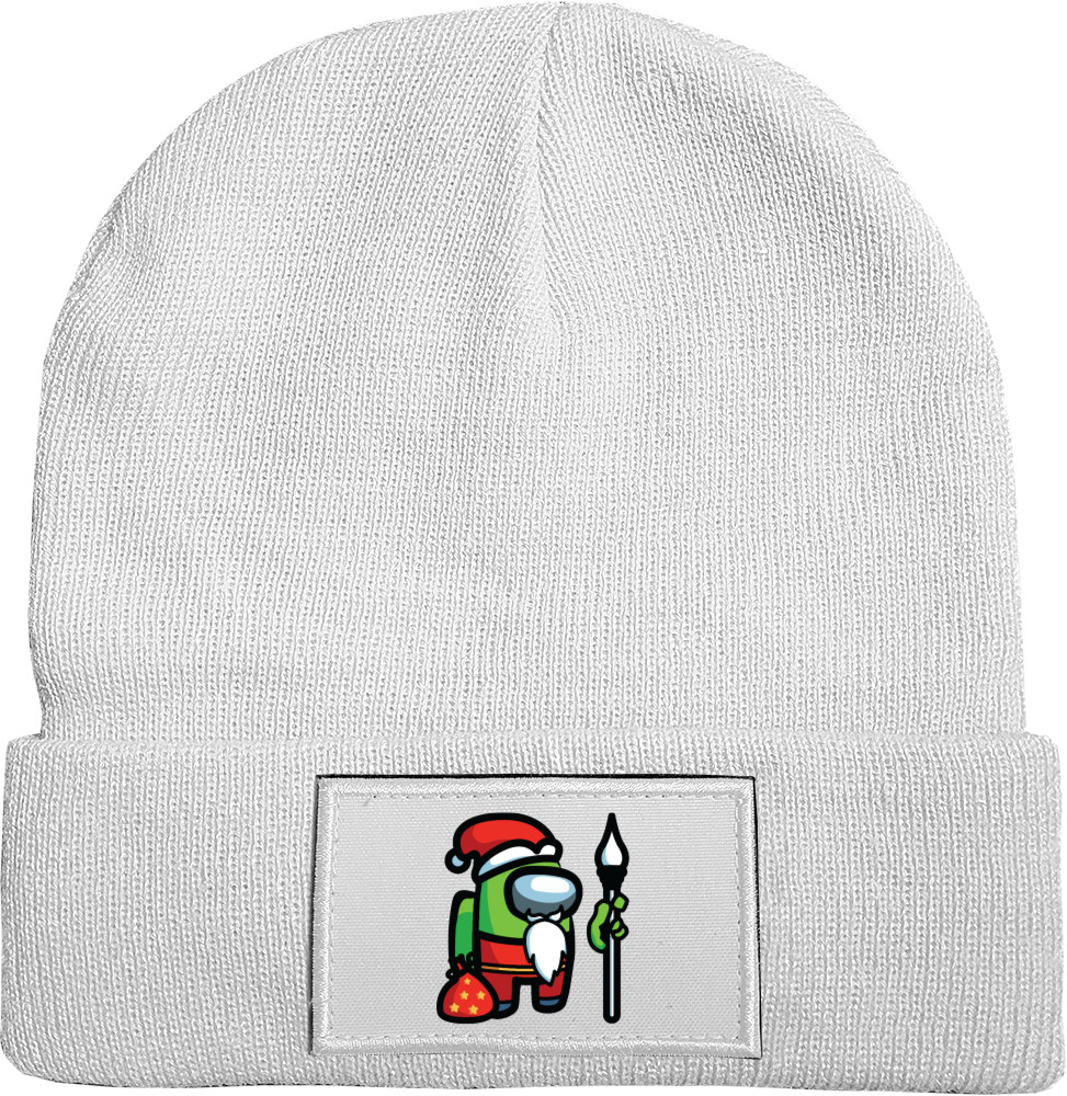 Hat with Patch - Among Us - Green Santa - Mfest