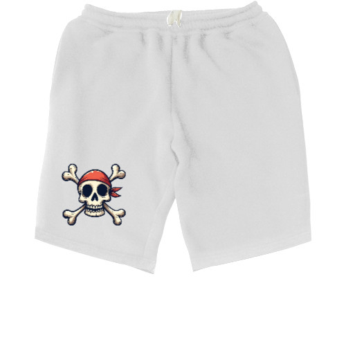 Men's Shorts - Піратський череп - Mfest