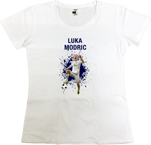 Women's Premium T-Shirt -  Luka Modric - Mfest