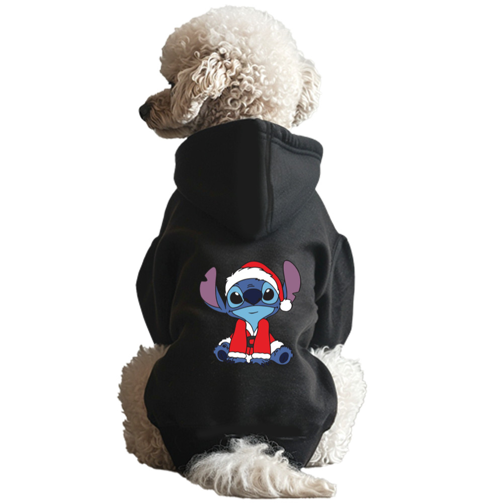 Hoodies for dogs - Stitch in Santa Claus costume - Mfest