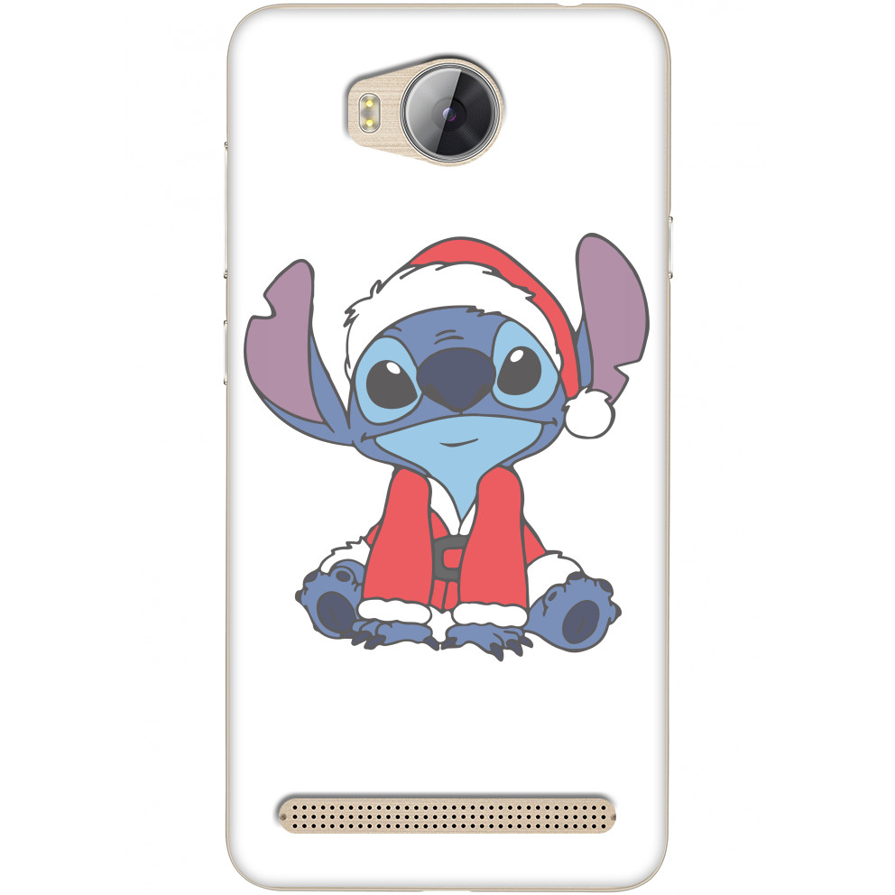 Stitch in Santa Claus costume