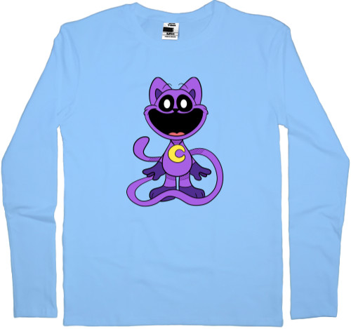 Kids' Longsleeve Shirt - Catnap Cat - Mfest