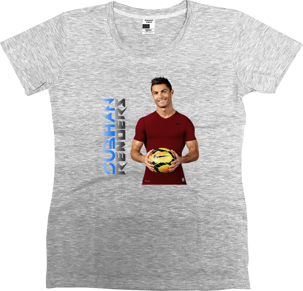 Women's Premium T-Shirt - Cristiano Ronaldo 2 - Mfest