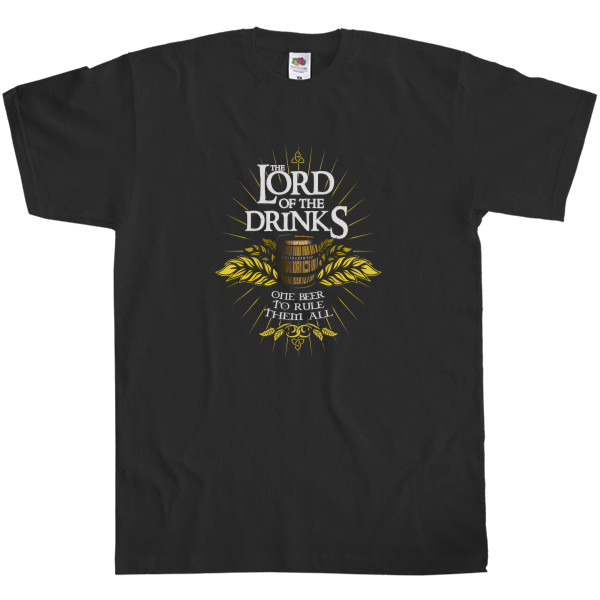 Men's T-Shirt Fruit of the loom - Lord of the Drinks - Mfest