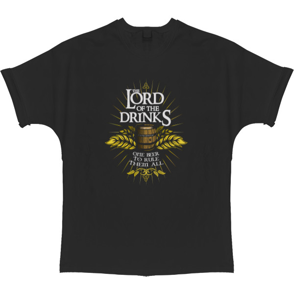 T-shirt Oversize - Lord of the Drinks - Mfest