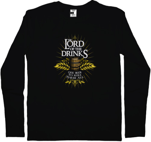 Men's Longsleeve Shirt - Lord of the Drinks - Mfest