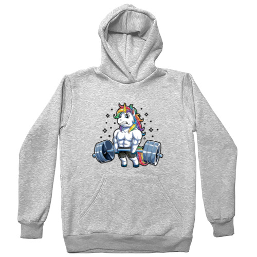 Unisex Hoodie - Unicorn Fitness Gym - Mfest