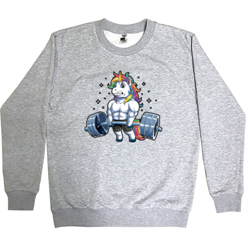 Men’s Premium Sweatshirt - Unicorn Fitness Gym - Mfest