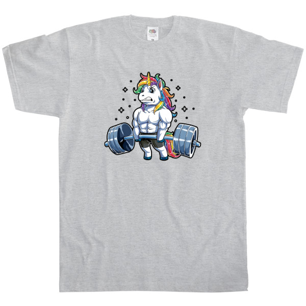 Kids' T-Shirt Fruit of the loom - Unicorn Fitness Gym - Mfest