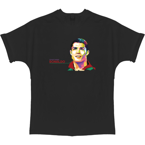 T-shirt Oversize - Cristiano Ronaldo 3 - Mfest