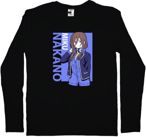 Kids' Longsleeve Shirt - Miku Nakano - Mfest