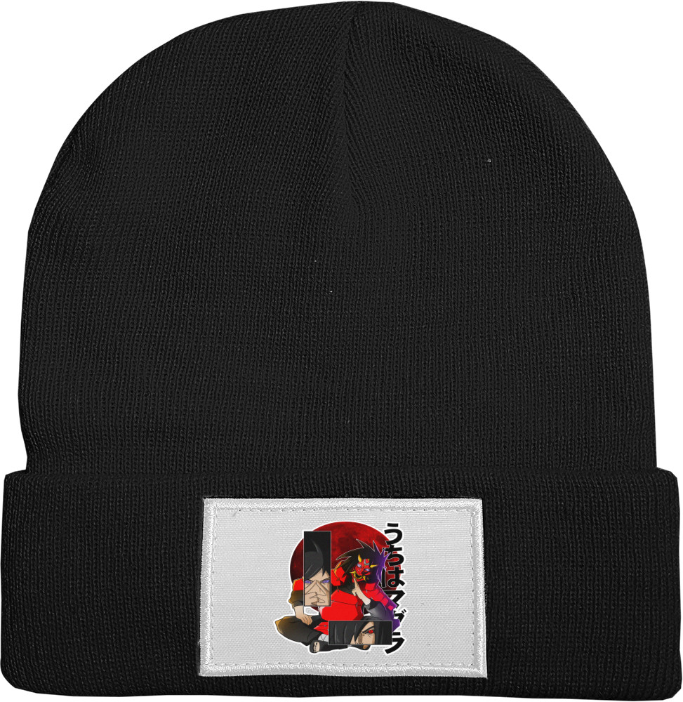 Hat with Patch - Мадара Учиха маска Они - Mfest