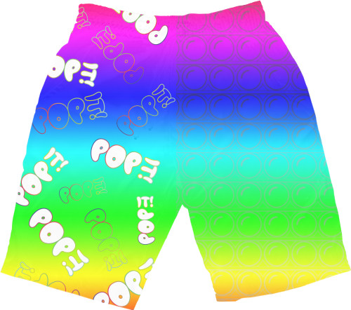 Men's Shorts 3D - Pop it 5 - Mfest