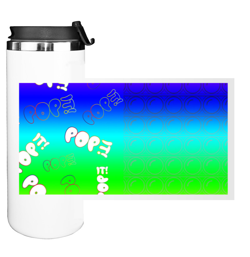 Water Bottle on Tumbler - Pop it 5 - Mfest