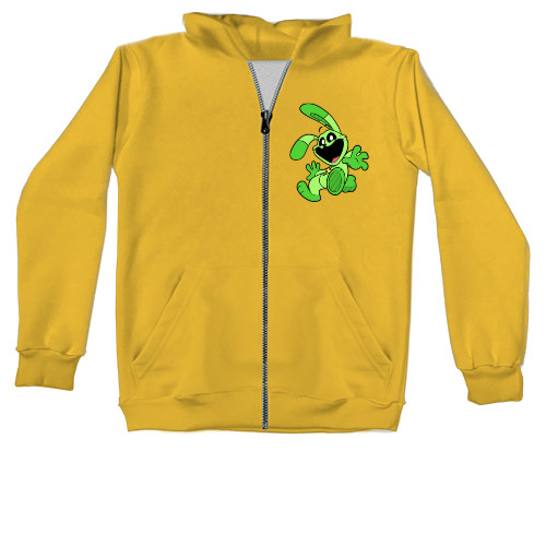 Unisex Zip-through Hoodie - Hoppy Hopscotch  - Mfest