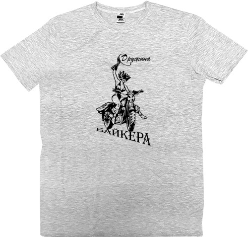 Men’s Premium T-Shirt - Biker's wife - Mfest