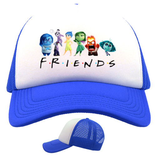 Trucker Cap - Friends with thoughts inside out - Mfest