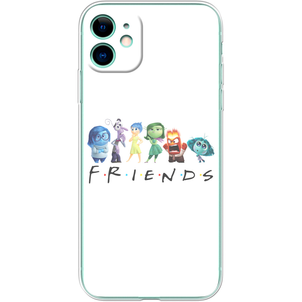 iPhone Case - Friends with thoughts inside out - Mfest