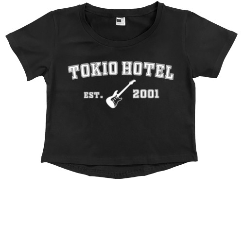 Kids' Premium Cropped T-Shirt - Rock band Tokio Hotel Kaulitz - Mfest