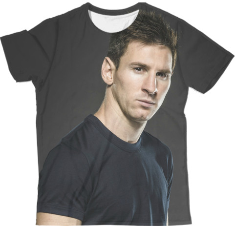 Man's T-shirt 3D -  Lionel Messi 2 - Mfest