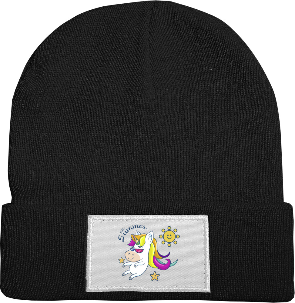 Hat with Patch - Единорог лето - Mfest